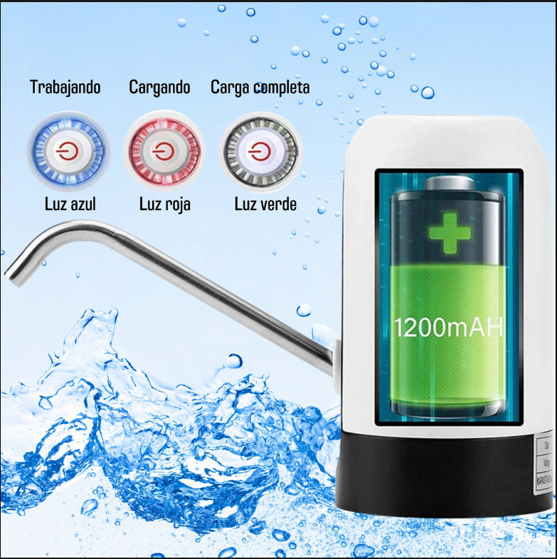 AquaPump™ - Dispensador de Agua Eléctrico Inalámbrico